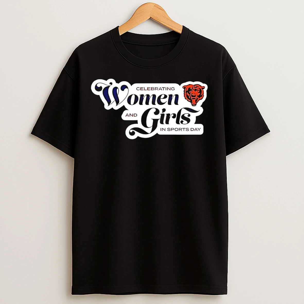 Classic Chicago Bears 2025 Celebrating Women And Girls In Sports Day T Shirts