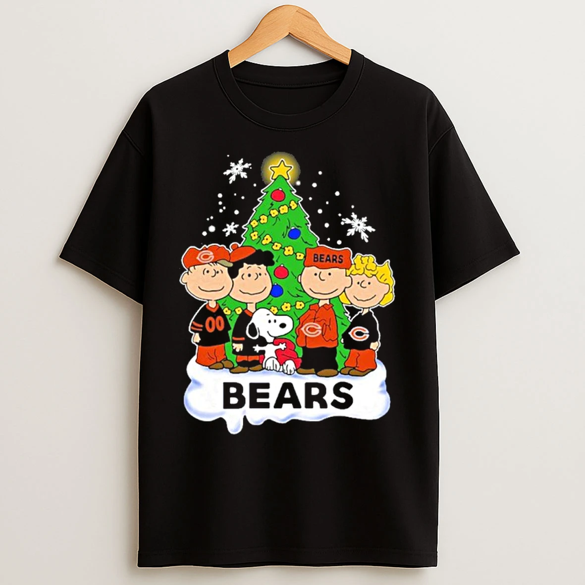 Classic Chicago Bears X The Peanuts Christmas 2025 T Shirts