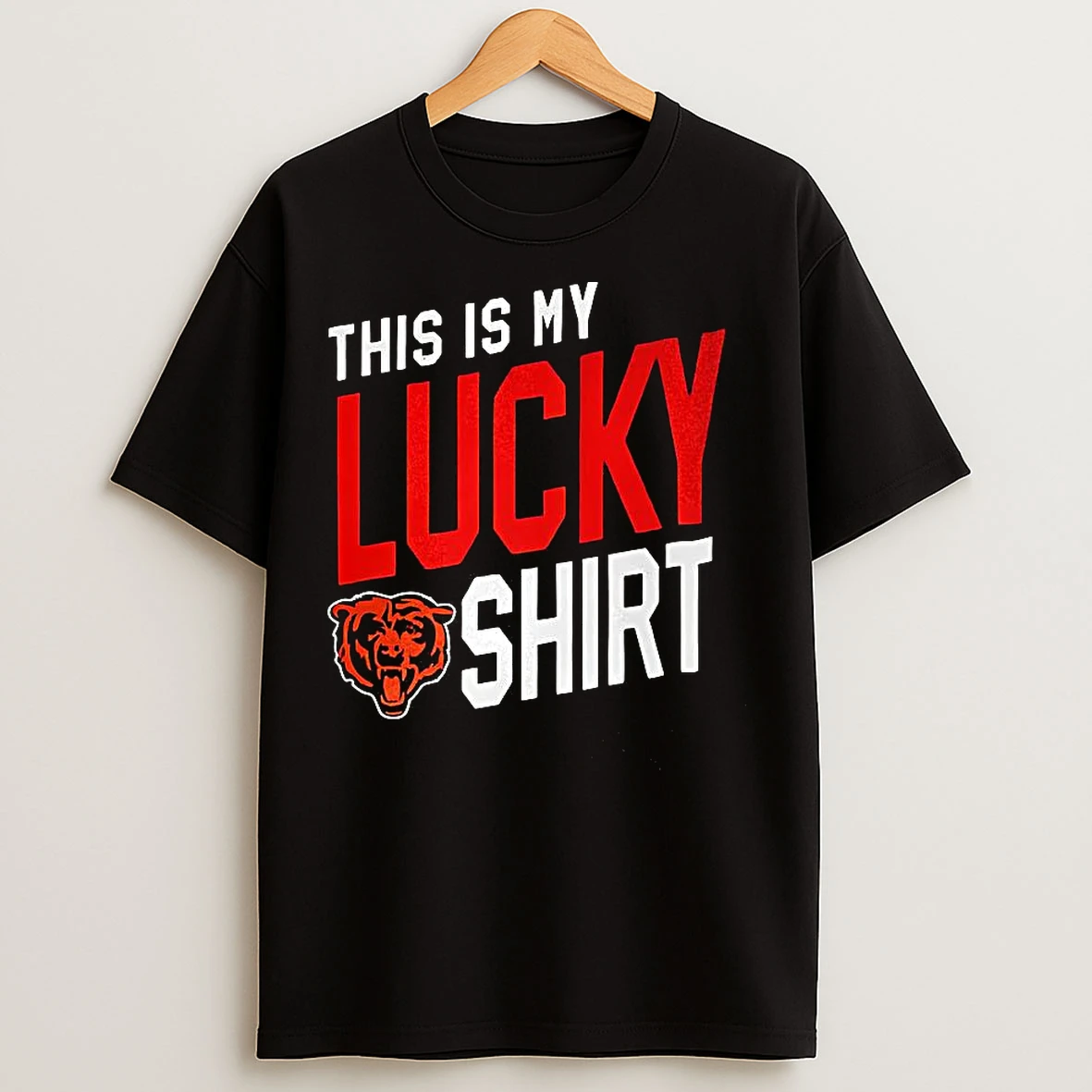 Classic Chicago Bears This Is My Lucky Logo T Shirts
