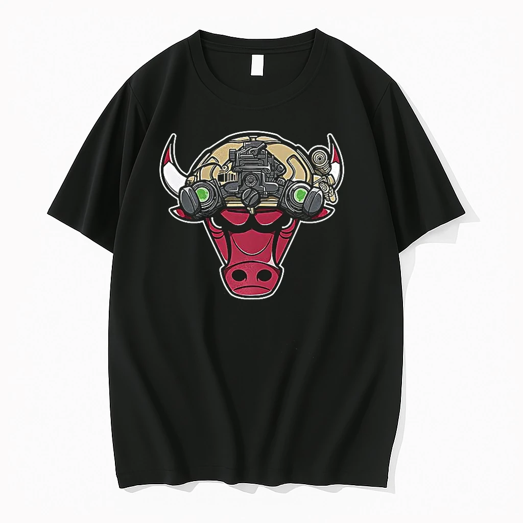 Classic Chicago Bulls Basketball Soldier Logo T Shirts