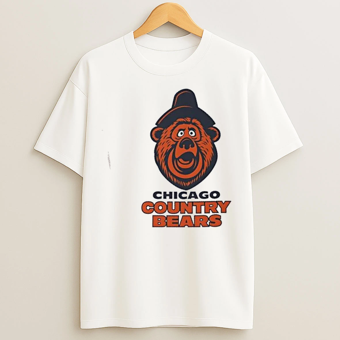 Classic Chicago Country Bears Pro Football Country Bear Jamboree T Shirts