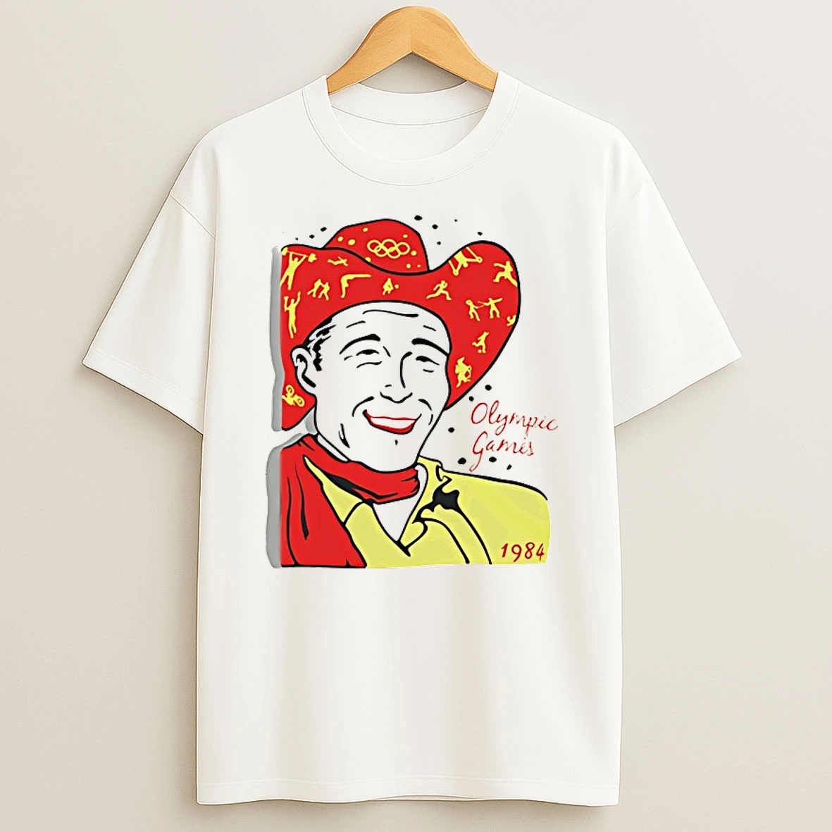 Classic Chris Knight Real Genius Roy Rogers Olympic Games 1984 T Shirts