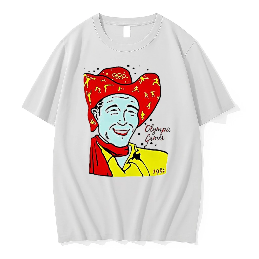 Classic Chris Knight Real Genius Roy Rogers Olympic Games 1984 Retro Graphic T Shirts