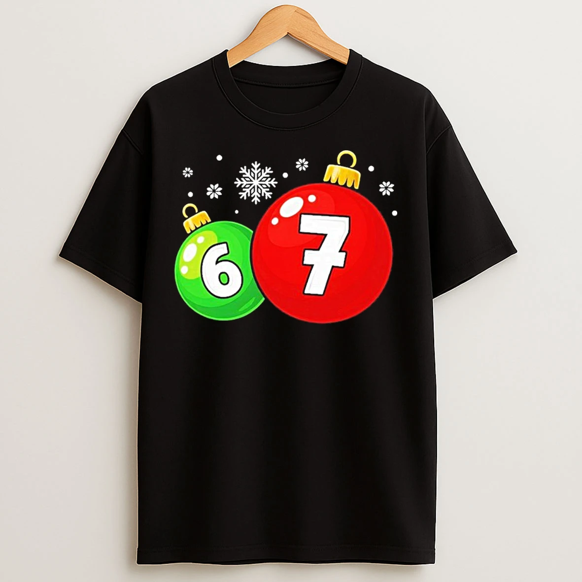 Classic Christmas Decoration 6 7 Six Seven 67 T Shirts