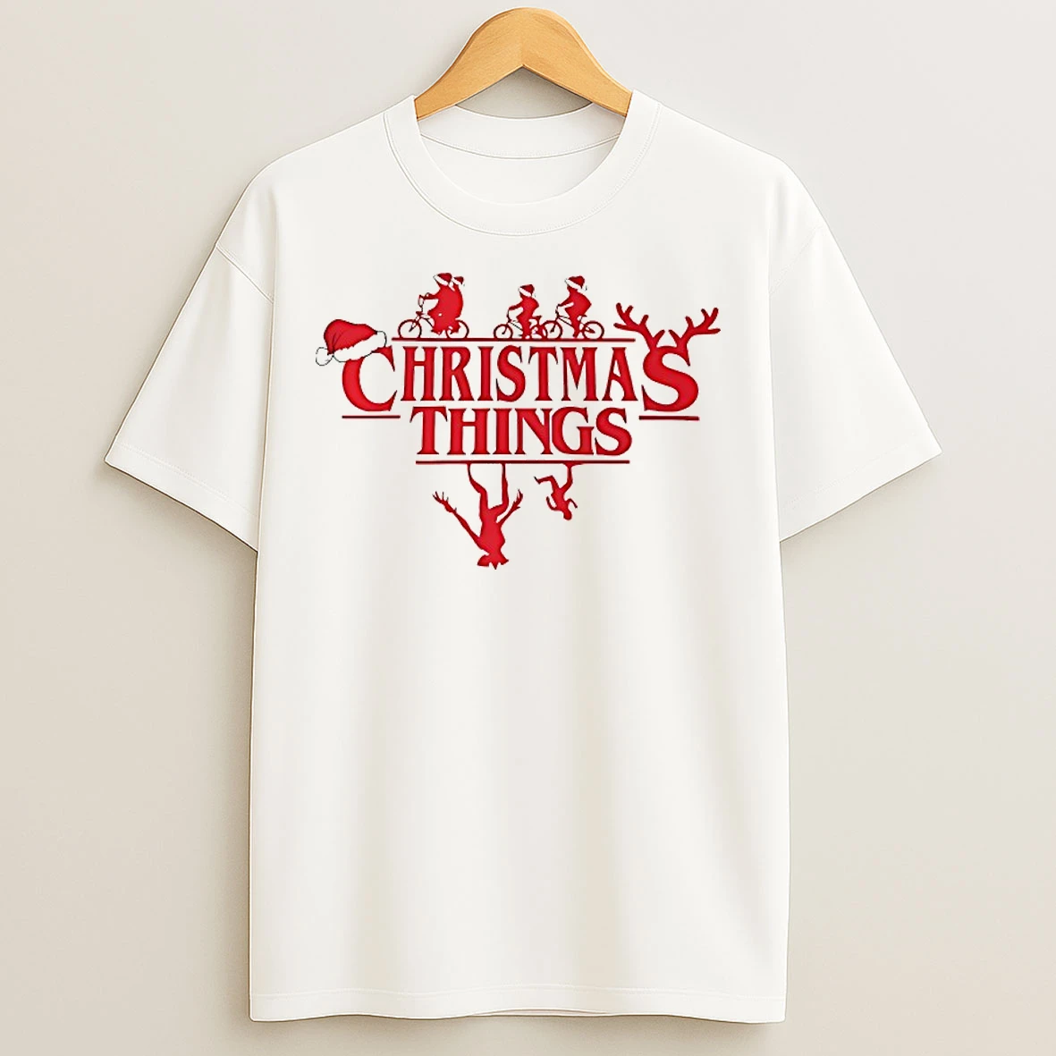 Classic Christmas Things Stranger Things T Shirts