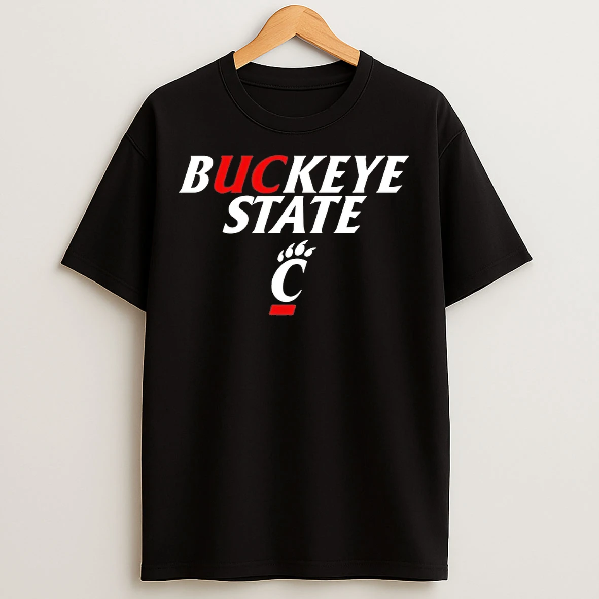 Classic Cincinnati Bearcats Buckeye State T Shirts