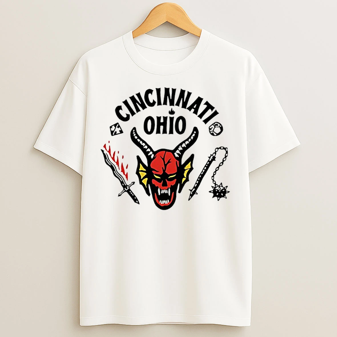 Classic Cincinnati Ohio Hellfire T Shirts
