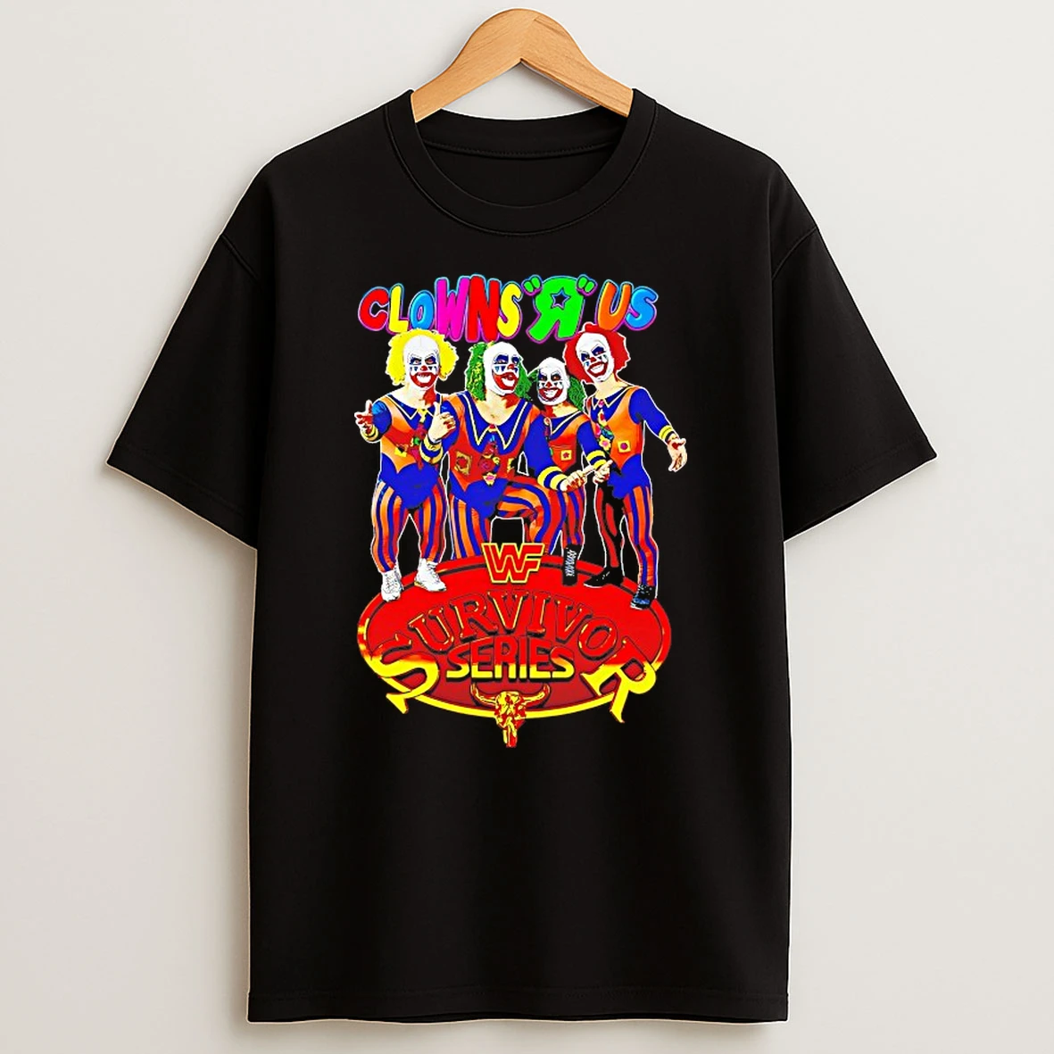Classic Clowns R Us Wwf Survivor Series T Shirts