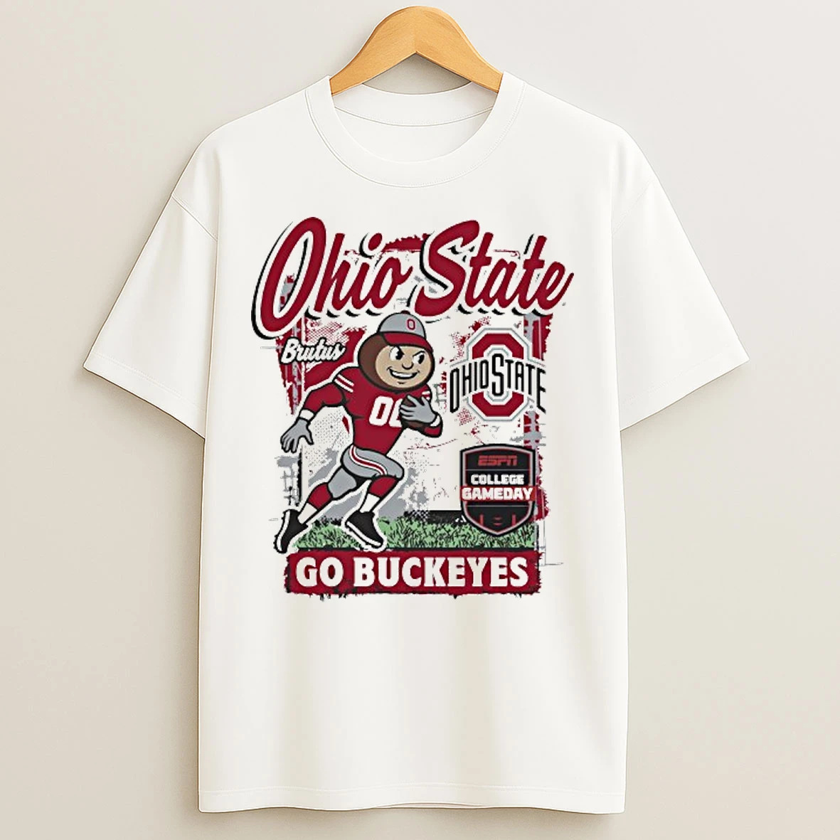 Classic College Gameday 2025 Ohio State Mascot Runner Go Buckeyes T Shirts