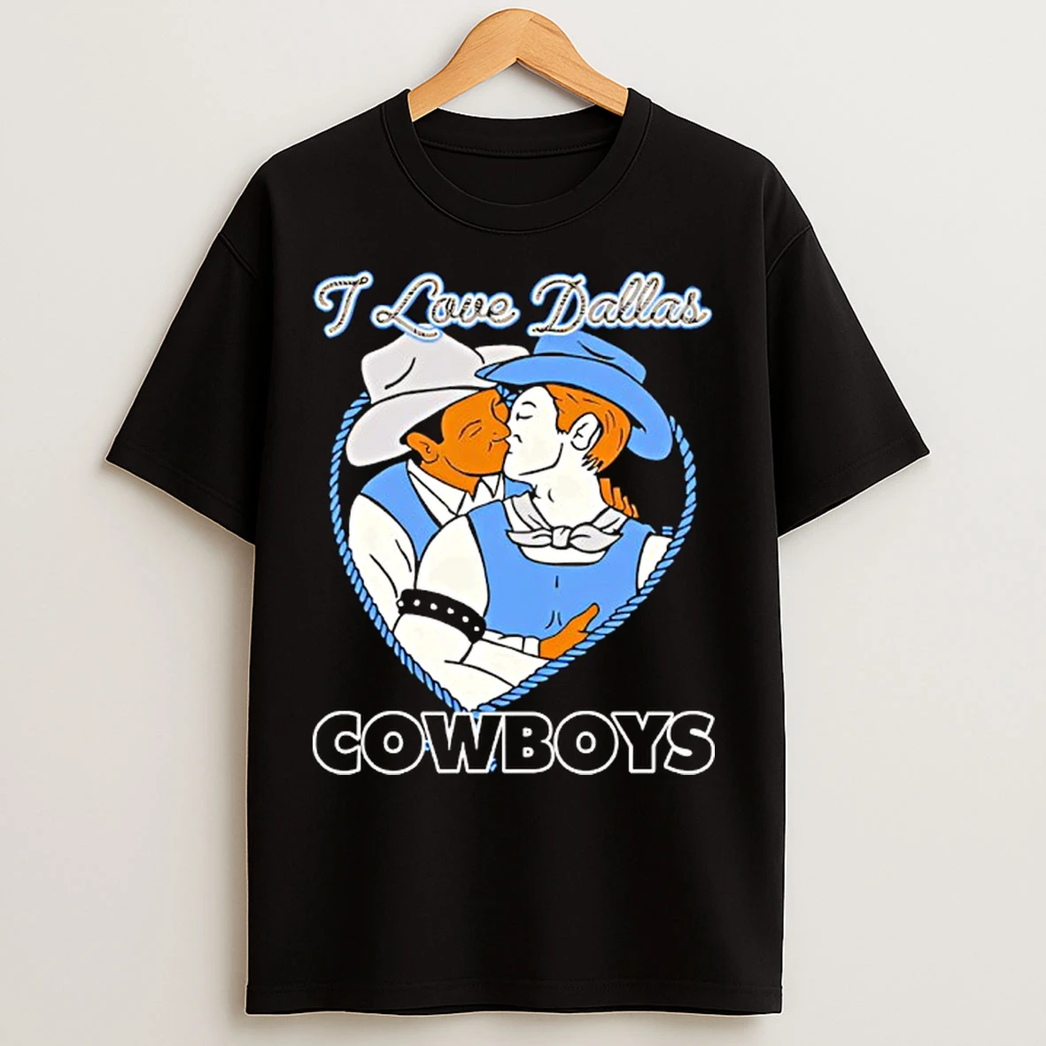 Classic Cowboy Lover I Love Dallas Cowboys T Shirts