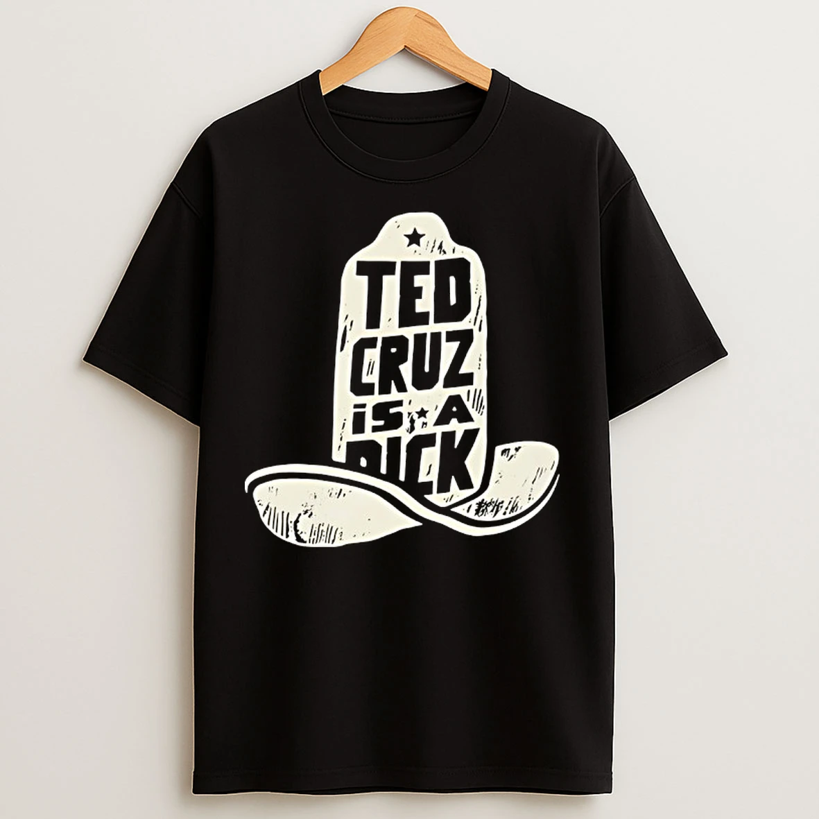 Classic Cowboy Hat Ted Cruz Is A Dick Vintage T Shirts