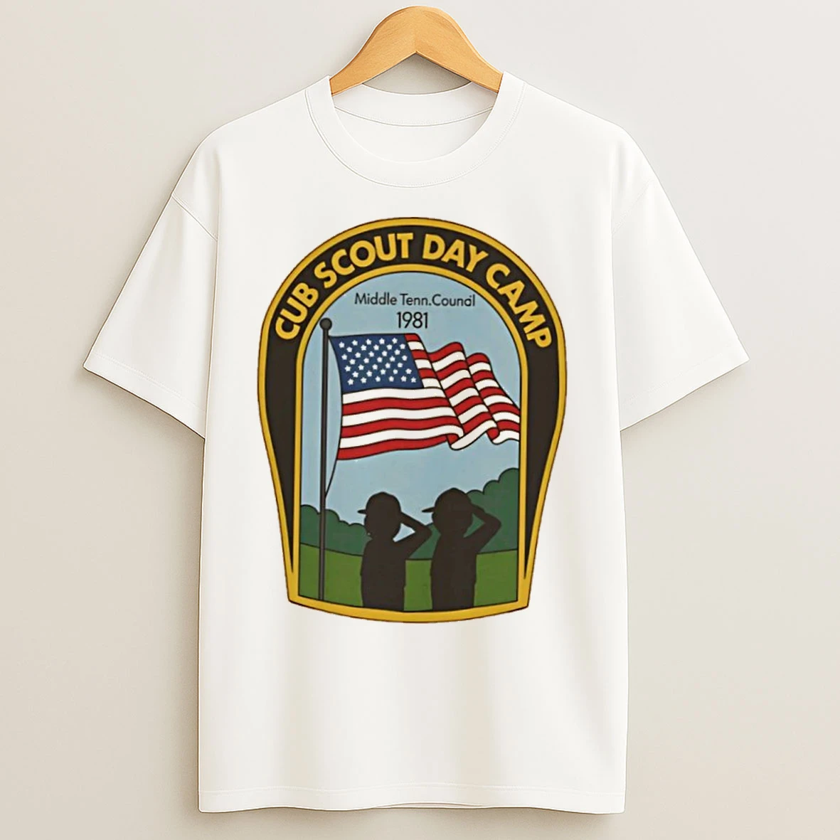 Classic Cub Scout Day Camp Middle Tenn Council In 1981 T Shirts