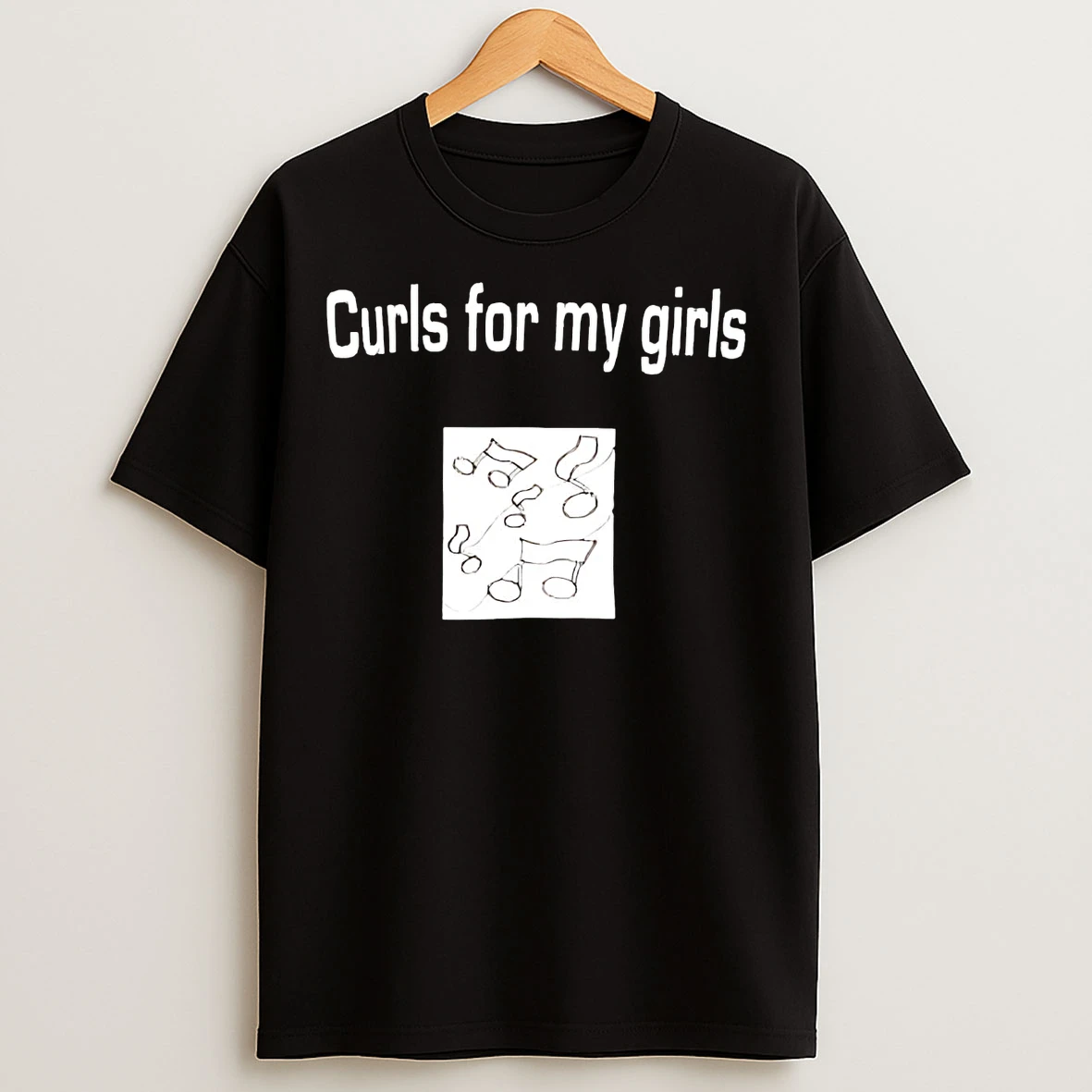Classic Curls For My Girls T Shirts