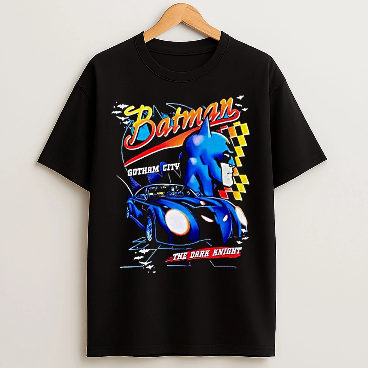 Classic Dc Comics Batman Racing Ornaments T Shirts