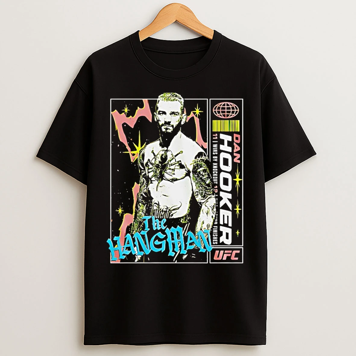 Classic Dan Hooker The Hangman Ultimate Fighting Championship T Shirts