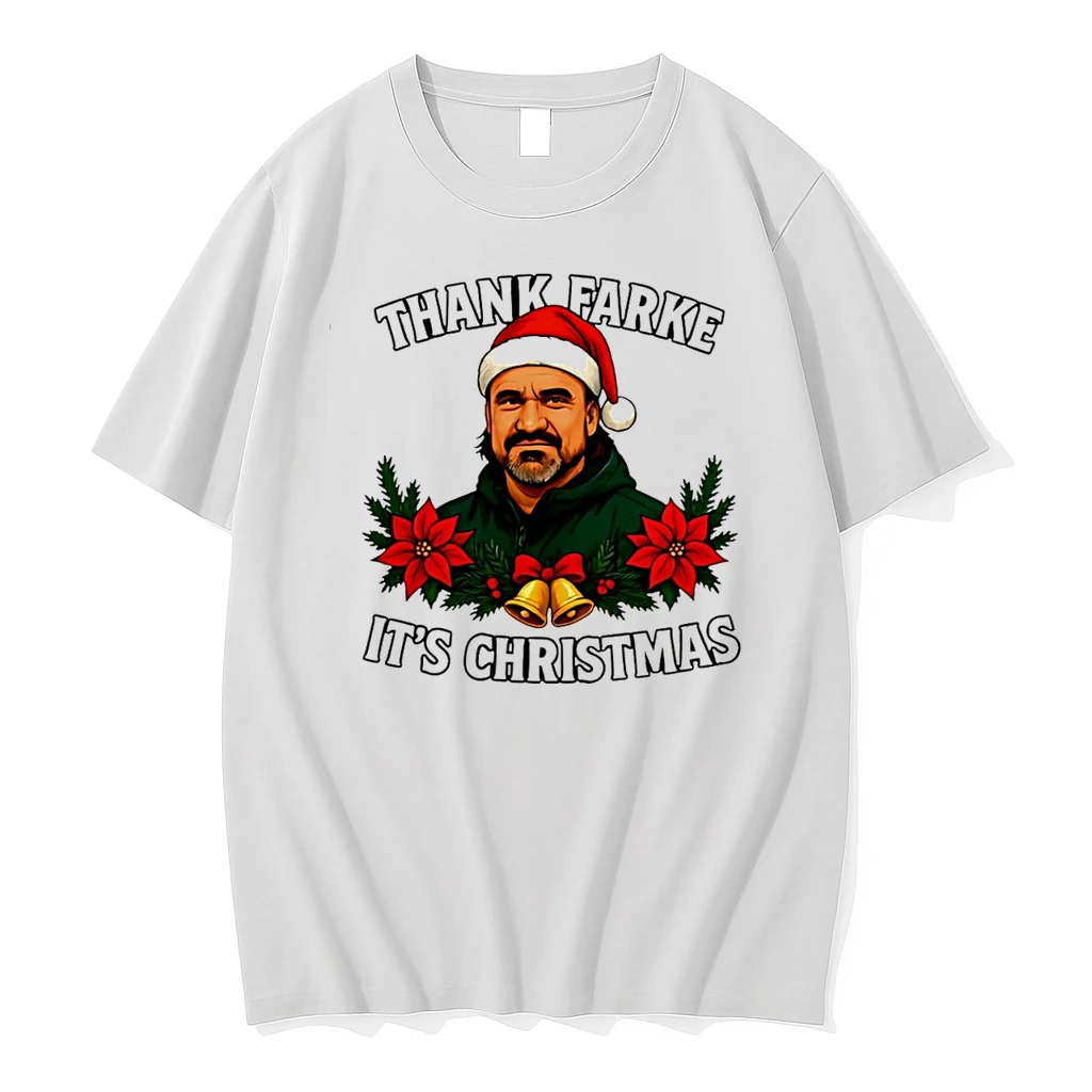 Classic Daniel Farke Thank Farke Its Christmas 2025 T Shirts
