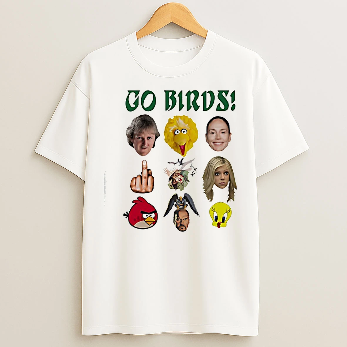 Classic Danny Devito Big Bird Kaitlin Olson Its Always Sunny In Philadelphia Characters Go Birds T Shirts