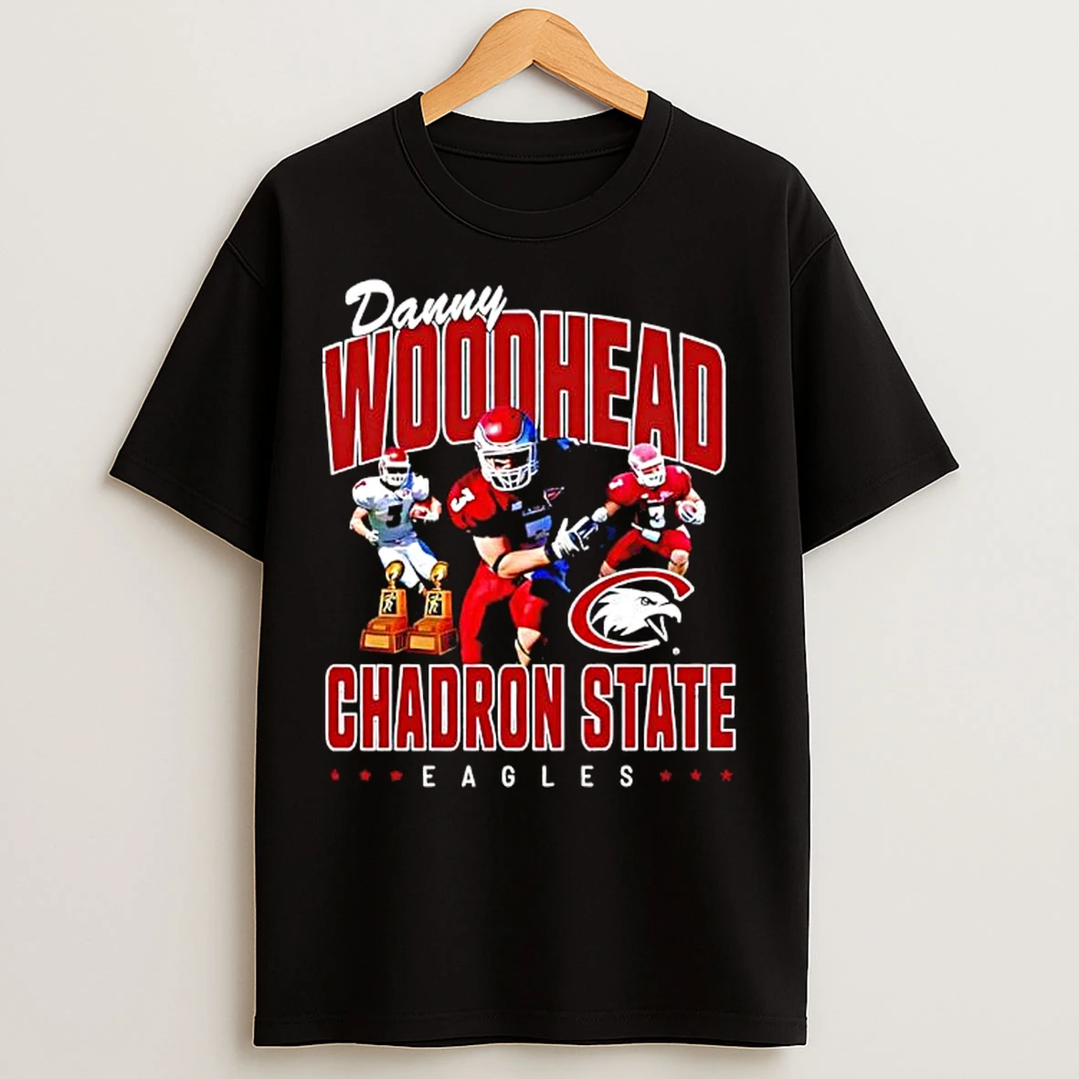 Classic Danny Woodhead Chadron State Eagles Featuring Former T Shirts