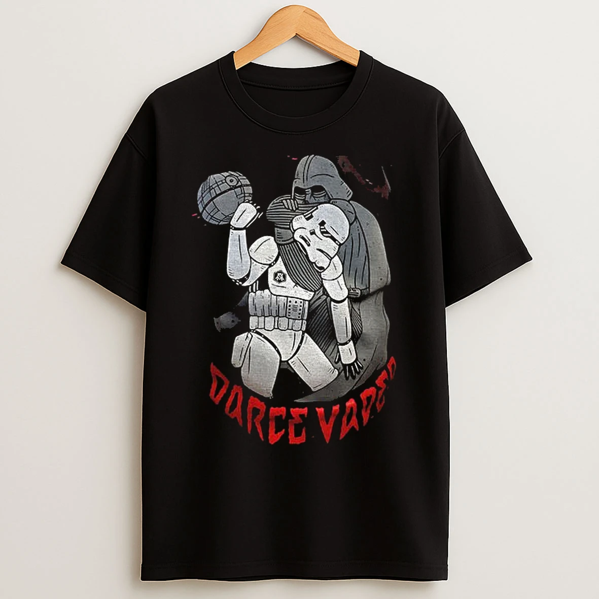 Classic Darth Vader And Stormtrooper Star Wars Cartoon T Shirts