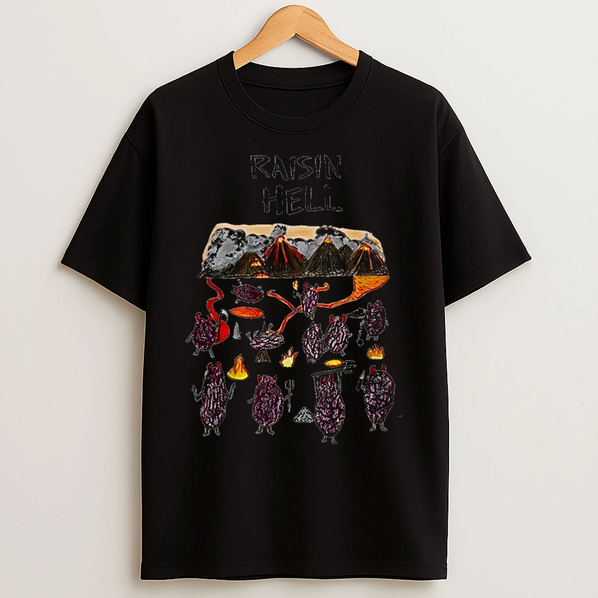 Classic Dave Portnoy Raisin Hell Paint Christmas T Shirts