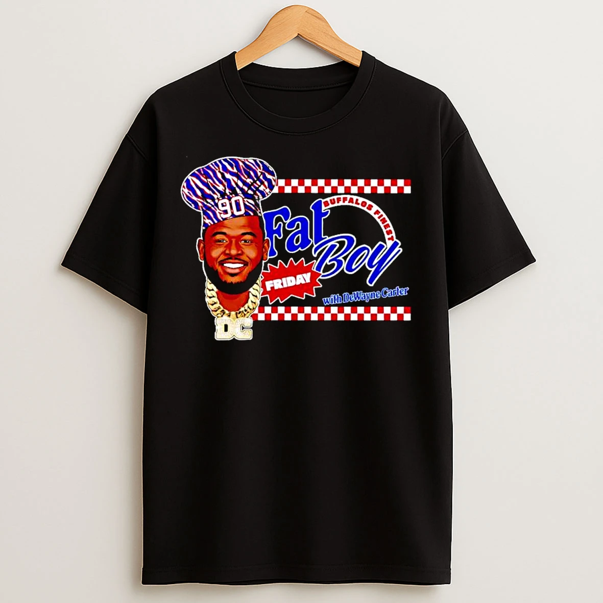 Classic Dewayne Carter Fat Boy Friday Vintage Ornaments T Shirts