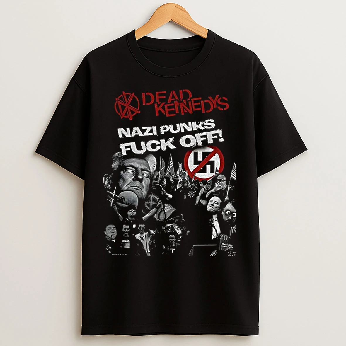 Classic Dead Kennedys Nazi Punks Fuck Off T Shirts