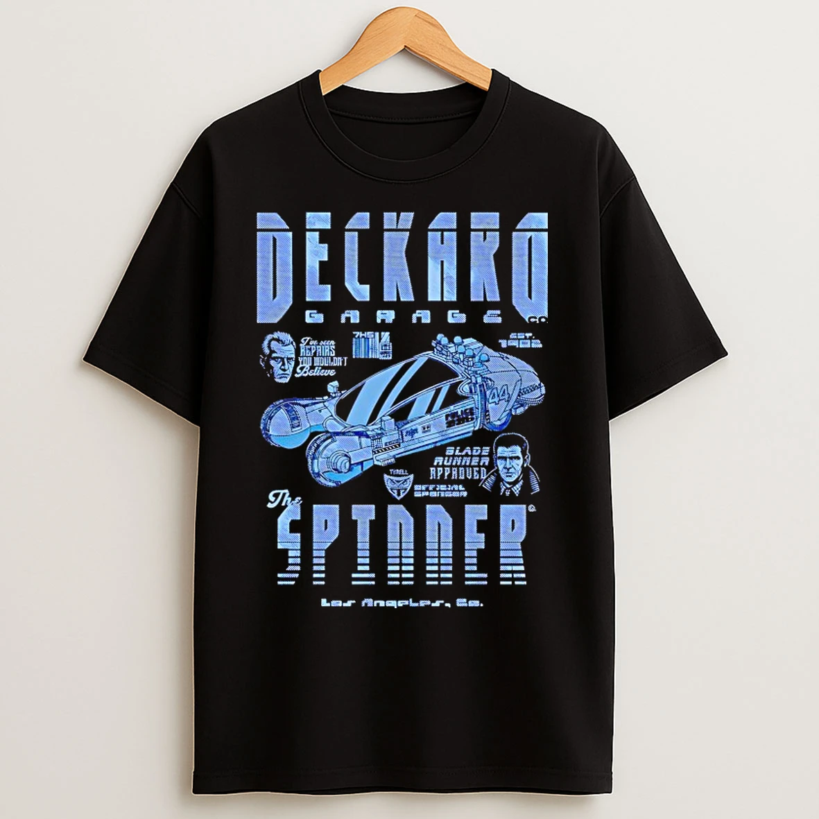Classic Deckaro Garage The Spinner Blade Runner Approved T Shirts