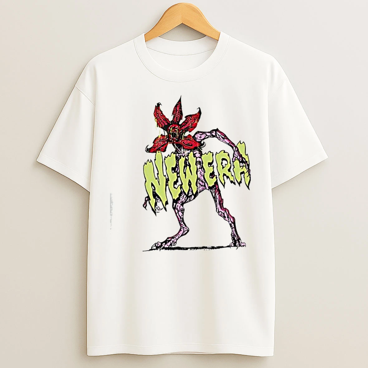 Classic Demogorgon New Era T Shirts
