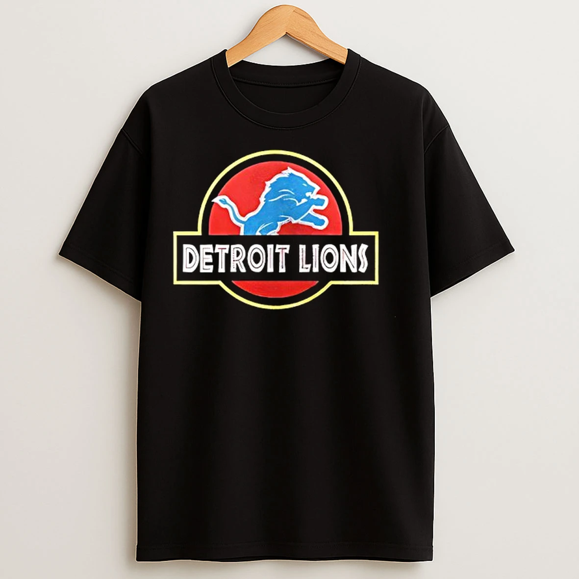 Classic Detroit Lions X Jurassic Park T Shirts