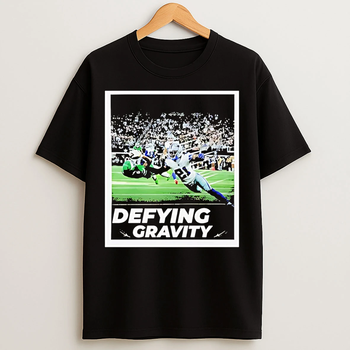 Classic Devonta Smith Touchdown Defying Gravity Philadelphia Vs Dallas T Shirts