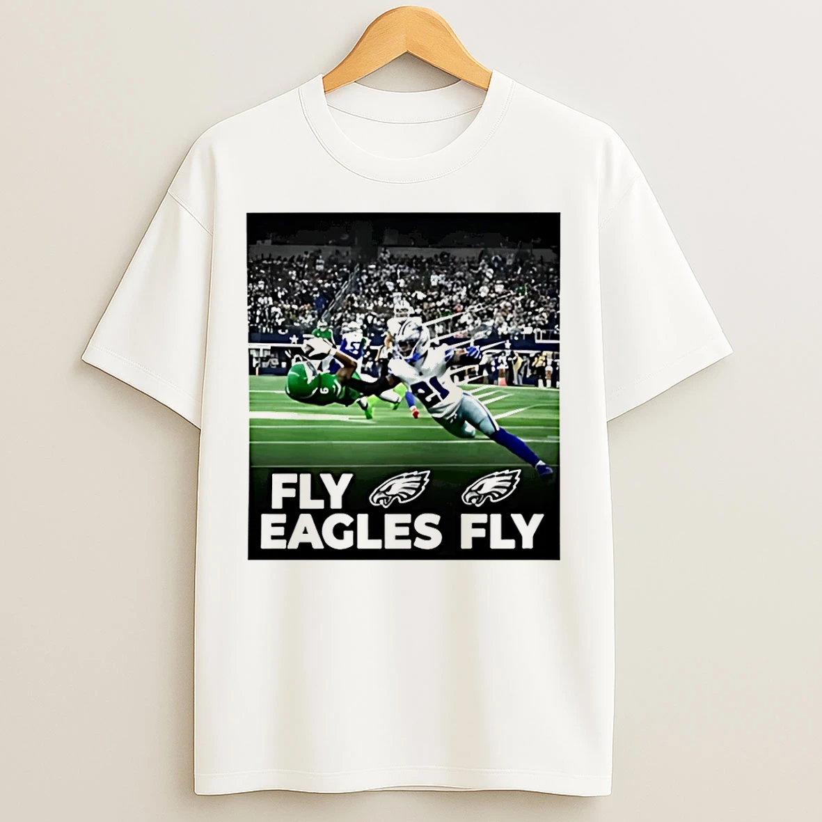 Classic Devonta Smith Touchdown Fly Eagles Fly Philadelphia Vs Dallas T Shirts