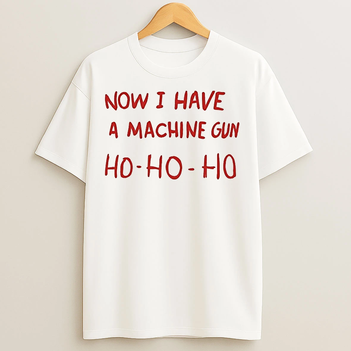 Classic Die Hard Now I Have A Machine Gun Ho Ho Ho Christmas T Shirts