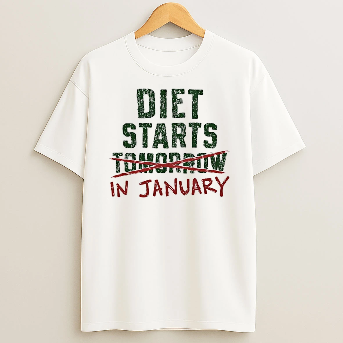 Classic Diet Starts In January T Shirts