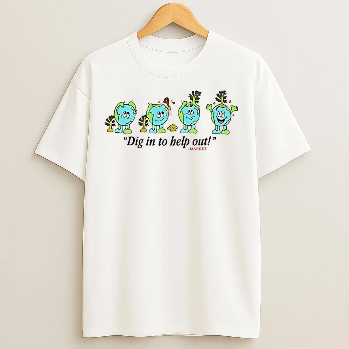 Classic Dip In To Help Out Market T Shirts