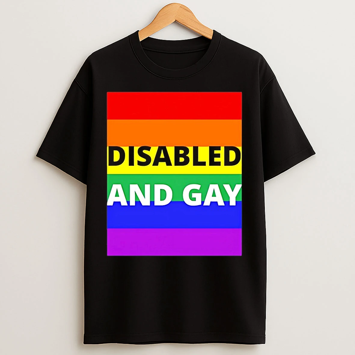 Classic Disabled And Gay T Shirts