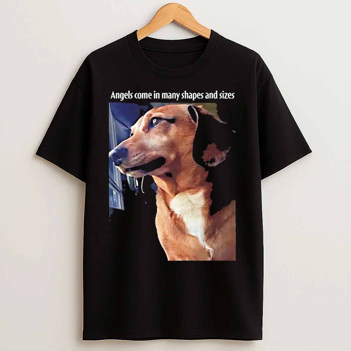 Classic Dog Angels Come In Many Shapes And Sizes T Shirts