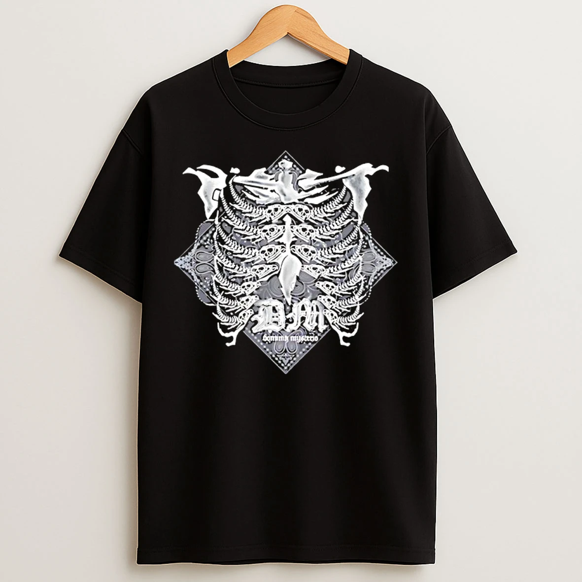 Classic Dominik Mysterio Bandana Rib Cage Wwe Skeleton T Shirts