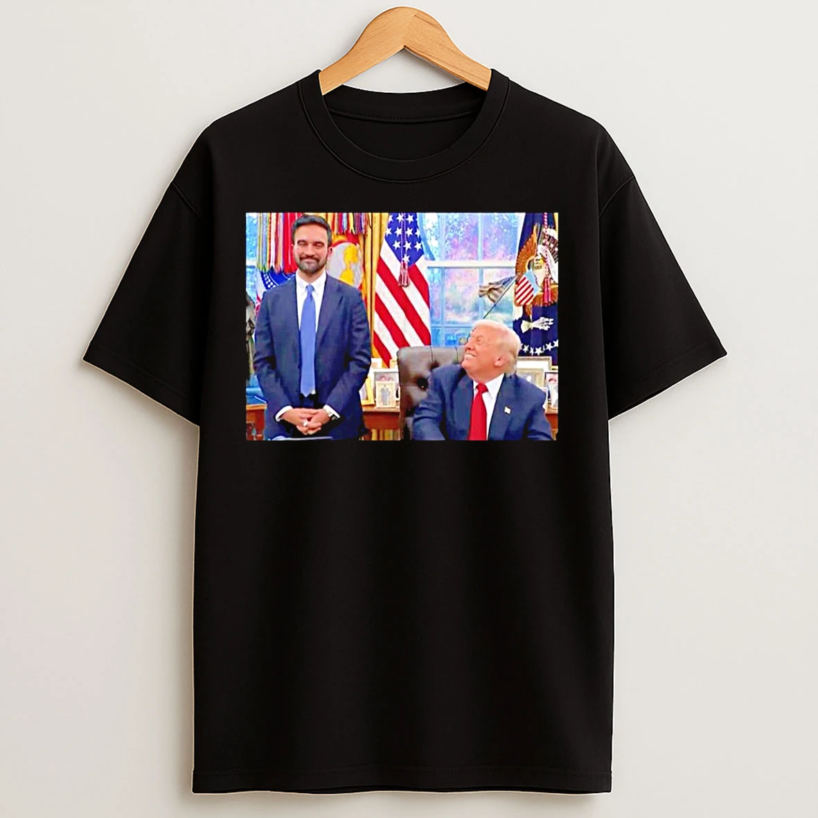 Classic Donald Trump Looks At Zohran Mamdani Love T Shirts