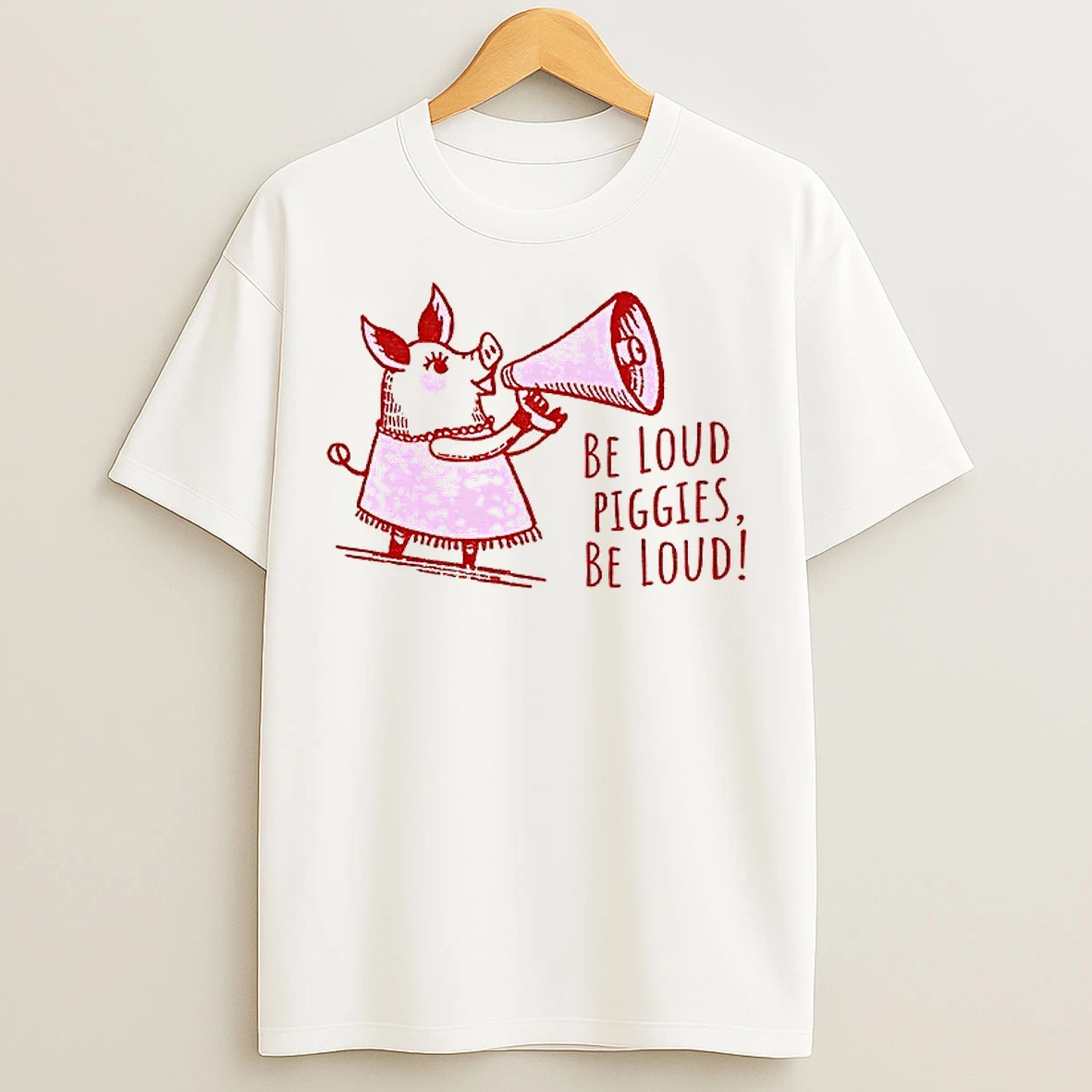 Classic Donald Trump Stand With Trump Deport All The Pigs Quiet Piggy T Shirts