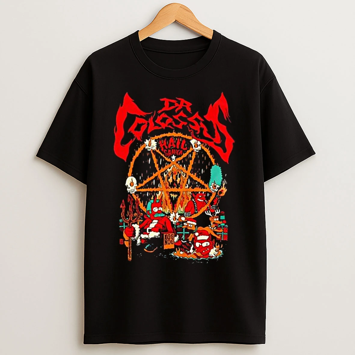 Classic Dr Colossus Sixty Six Six Hall Santa Egg Nog T Shirts
