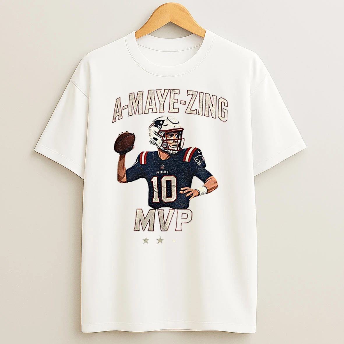 Classic Drake Maye New England Patriots Football Mvp A Maye Zing Nfl 2025 T Shirts