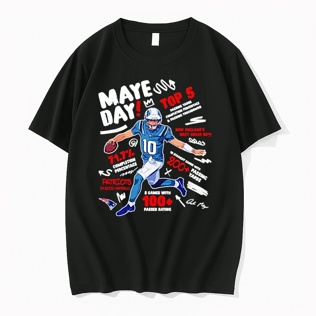Classic Drake Maye New England Patriots Maye Day T Shirts