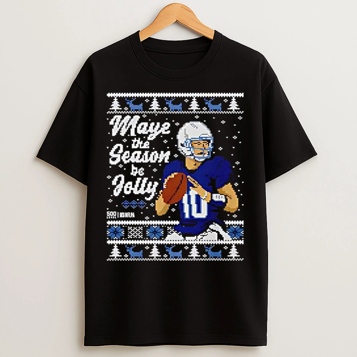Classic Drake Maye New England Ugly Christmas Retro T Shirts