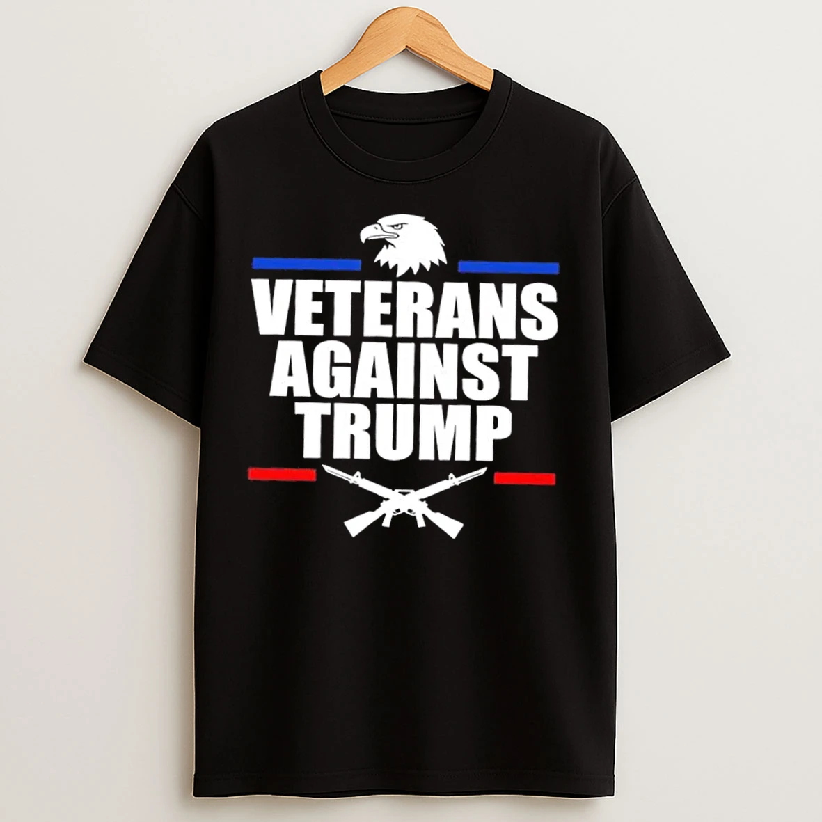 Classic Eagle Veterans Against Trump T Shirts
