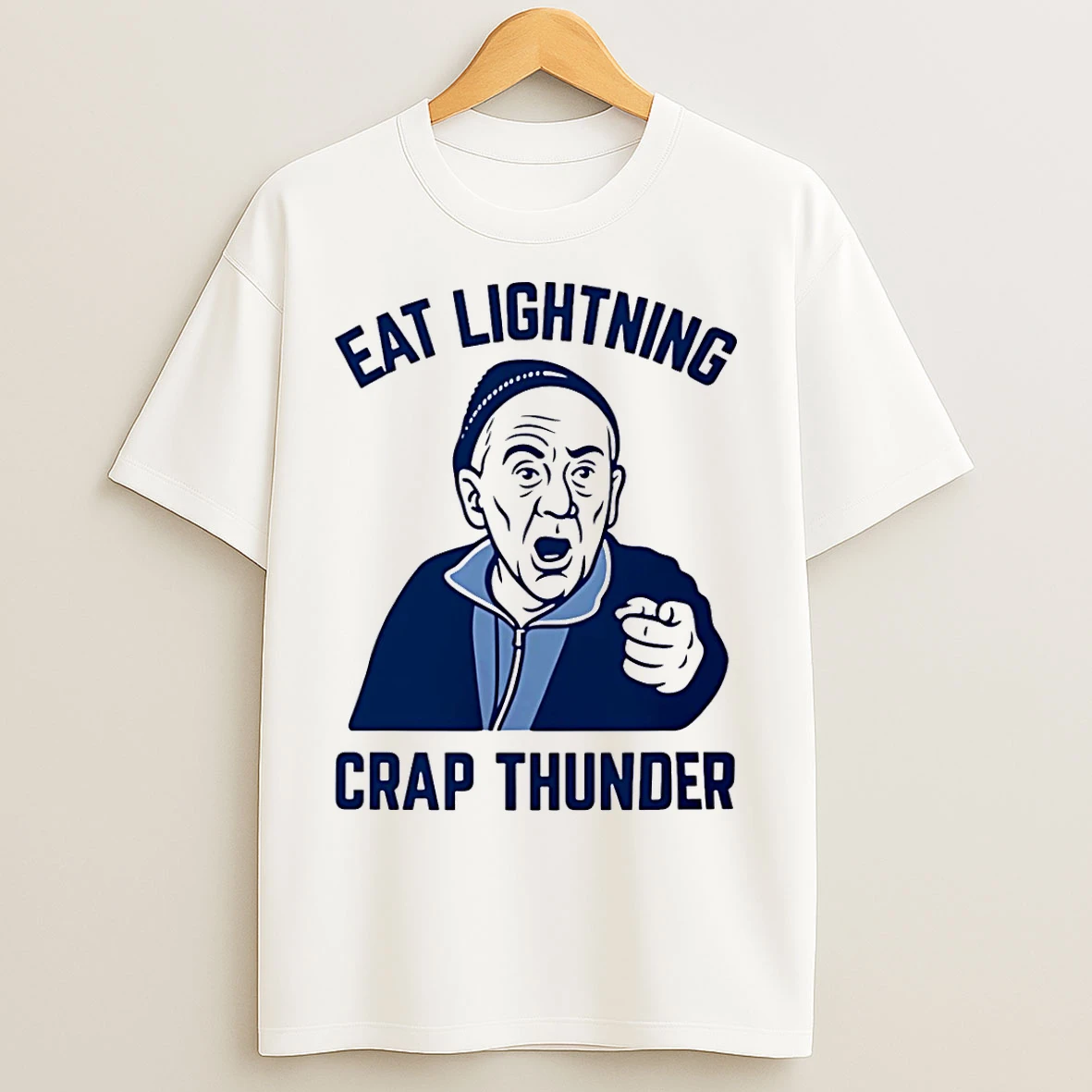 Classic Eat Lightning Crap Thunder Rocky Philadelphia T Shirts
