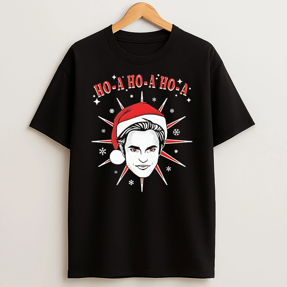 Classic Edward Cullen Twilight Ho A Ho A Christmas T Shirts