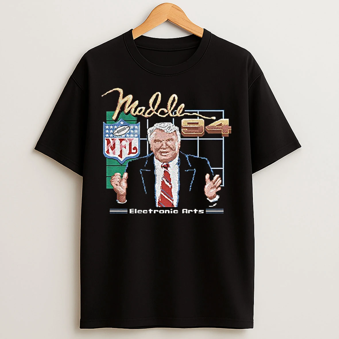 Classic Electronic Arts Ea Sports Madden Nfl 94 Title Screen T Shirts