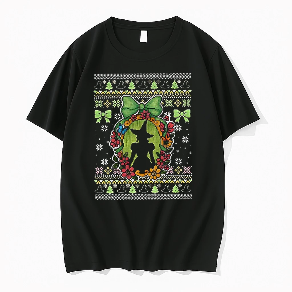 Classic Elphaba Wicked Changed For Good Merry Christmas T Shirts