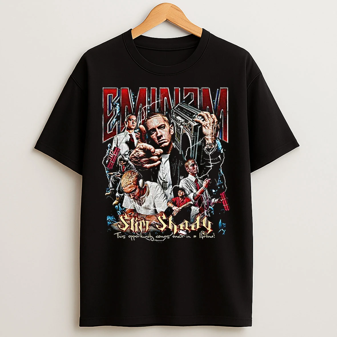 Classic Eminem Slim Shady This Opportunity Comes Once In A Lifetime Graphic T Shirts