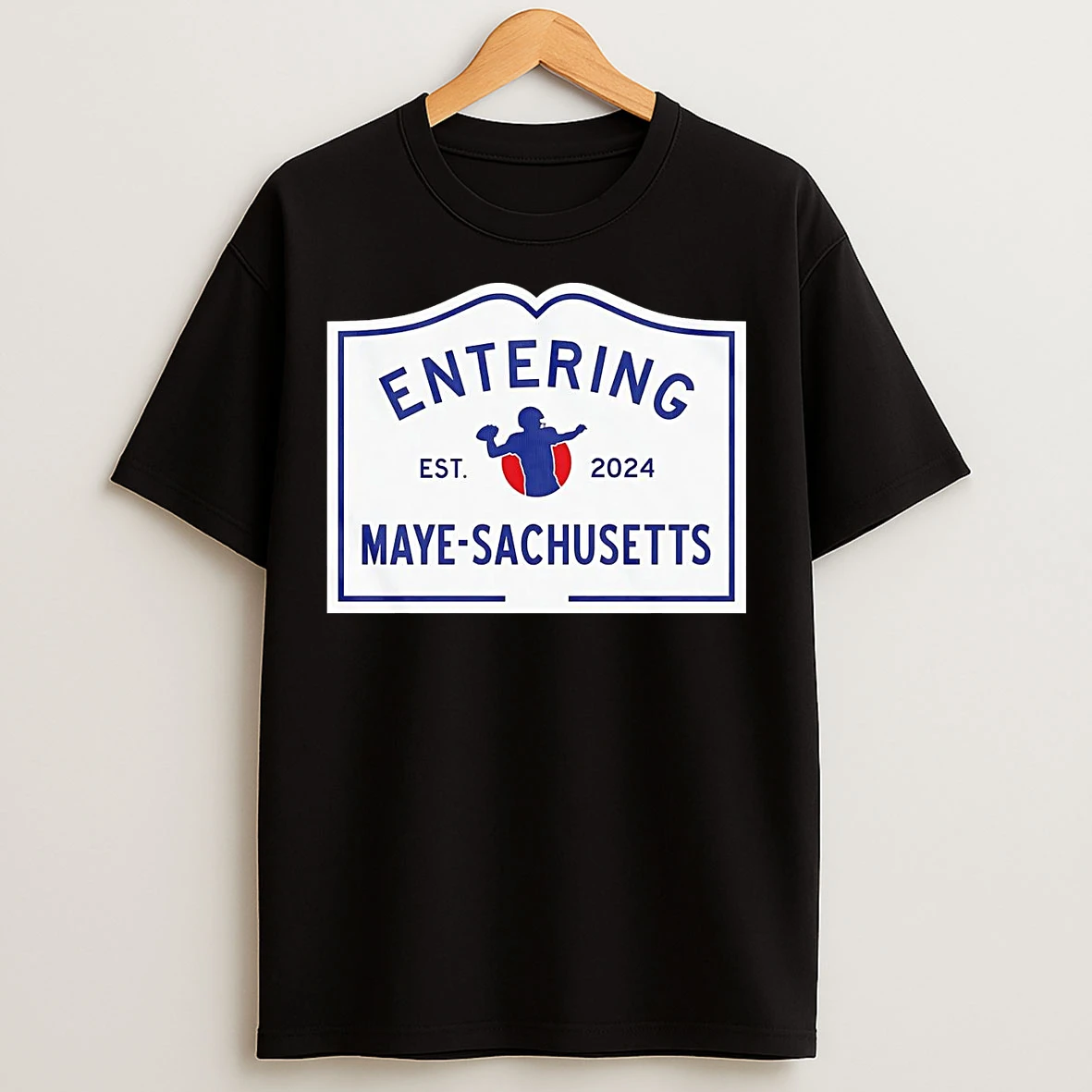 Classic Entering Drake Maye Sachusetts Est 2024 T Shirts